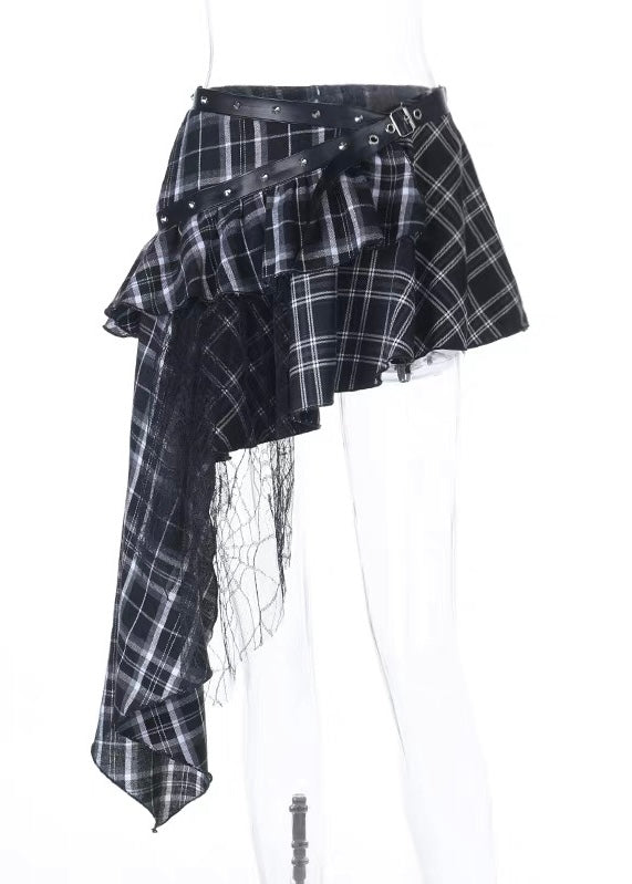 ブラック チェック柄 スカート 38 Foxey フォクシー ブラック チェック柄 スカート 38 Foxey フォクシー