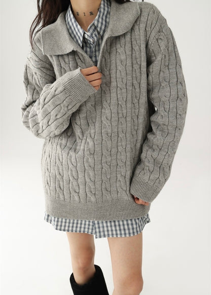 Polo neck sweater / AS1215