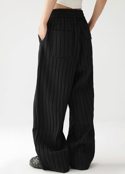 Loose straight wide pants / AS1201 