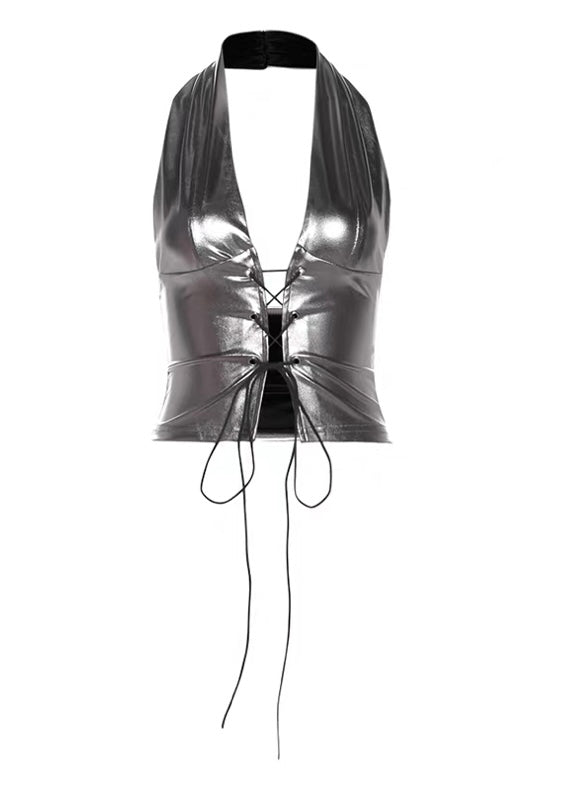 メタリックホルタートップス / VO1259