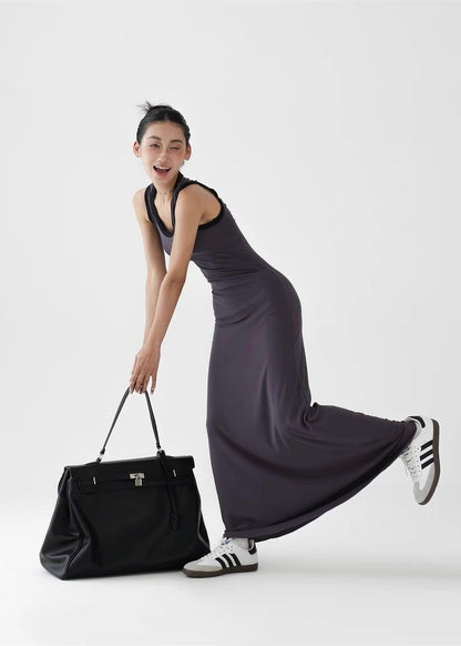 Casual Slim Long Dress / AS1272