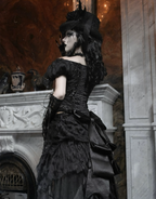 Gothic Long Tailored Skirt & Petti Coat / NC07