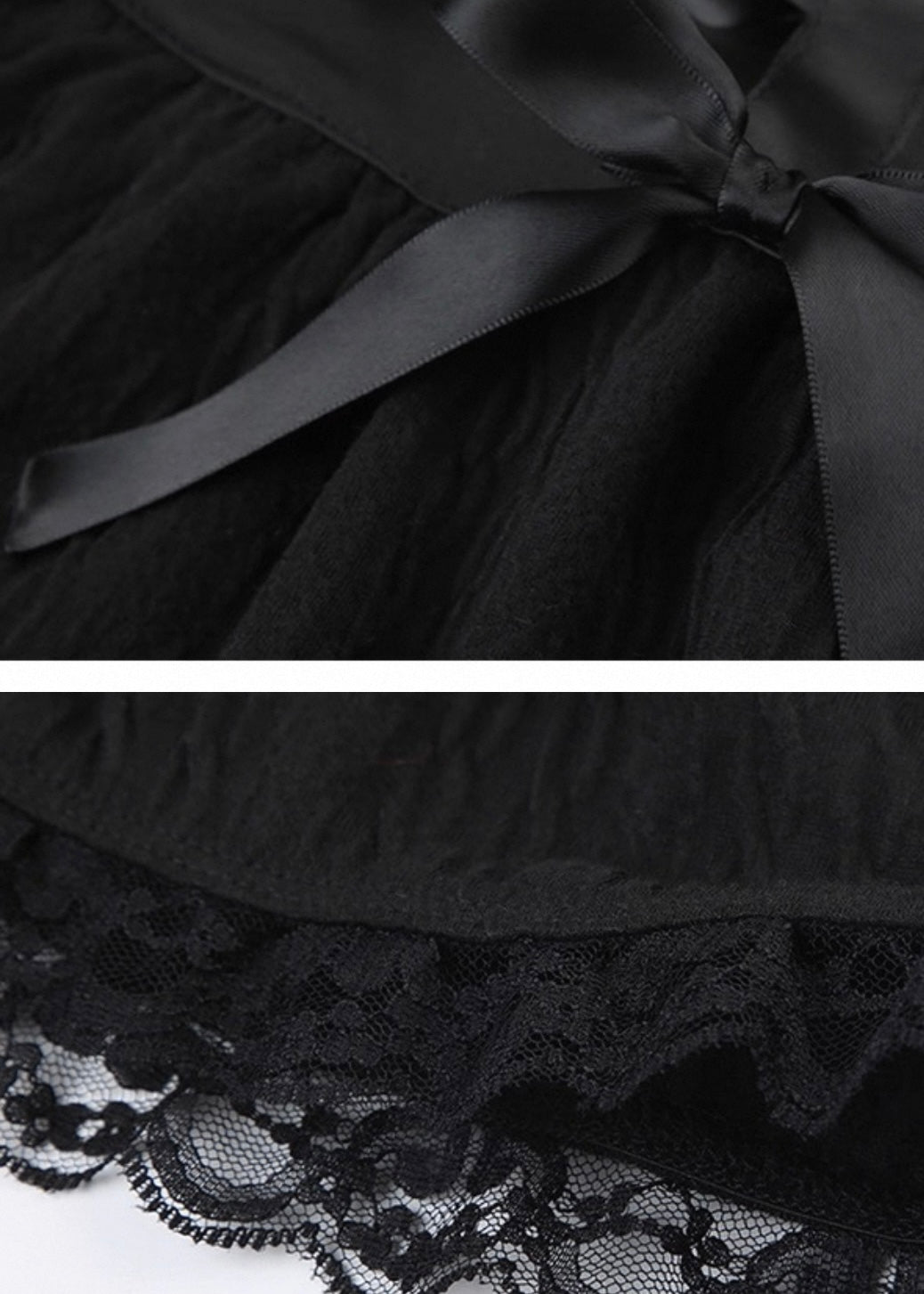 レースリボンミニスカート / VO1239