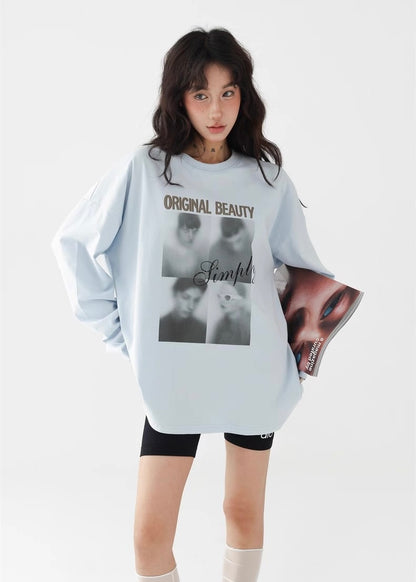 Loose casual print shirt / AS1287