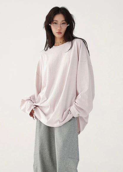 All-match loose long T-shirt / AS1199 