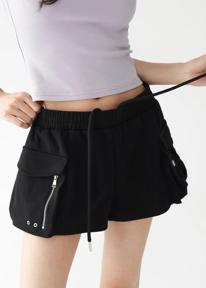 Sweat wide leg shorts / AS1250