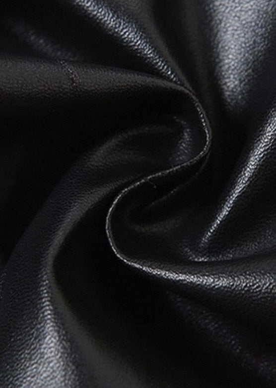 ベルト付きPUレザープリーツスカート / VO1207