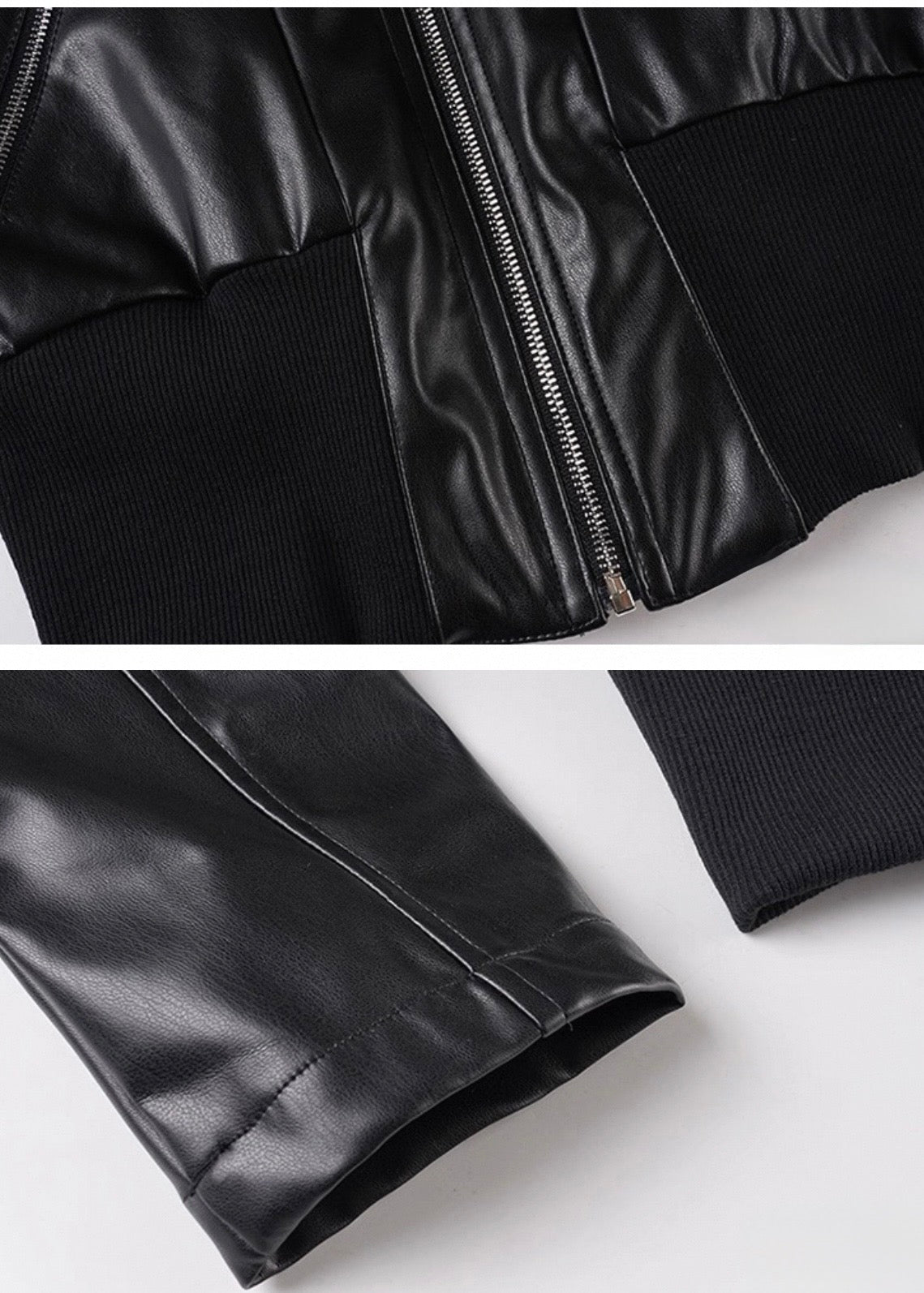 ファーカラーショートジャケット / VO1306