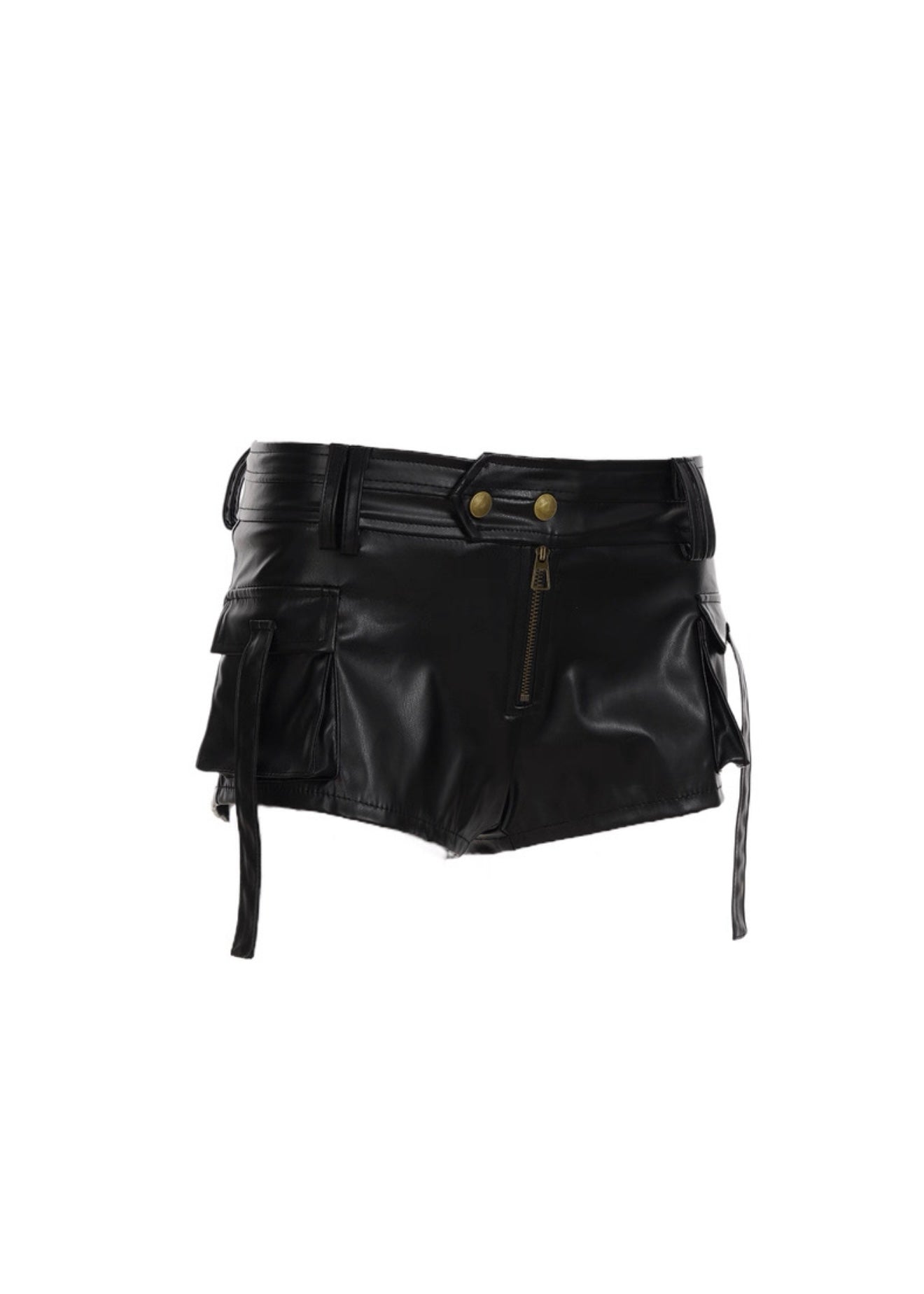 PUレザーホットパンツ / VO1213