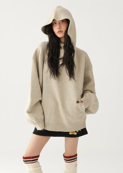 turtleneck pullover hoodie / AS1183 
