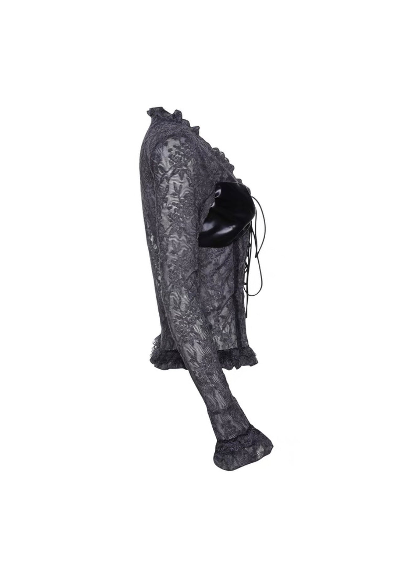 レースシースルートップス / VO1193