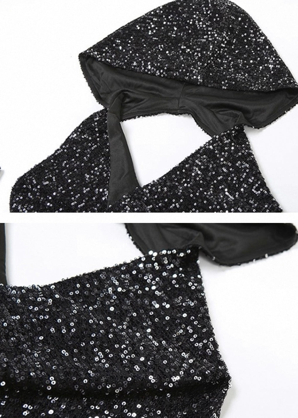 フード付きオフショルダートップス / VO1189