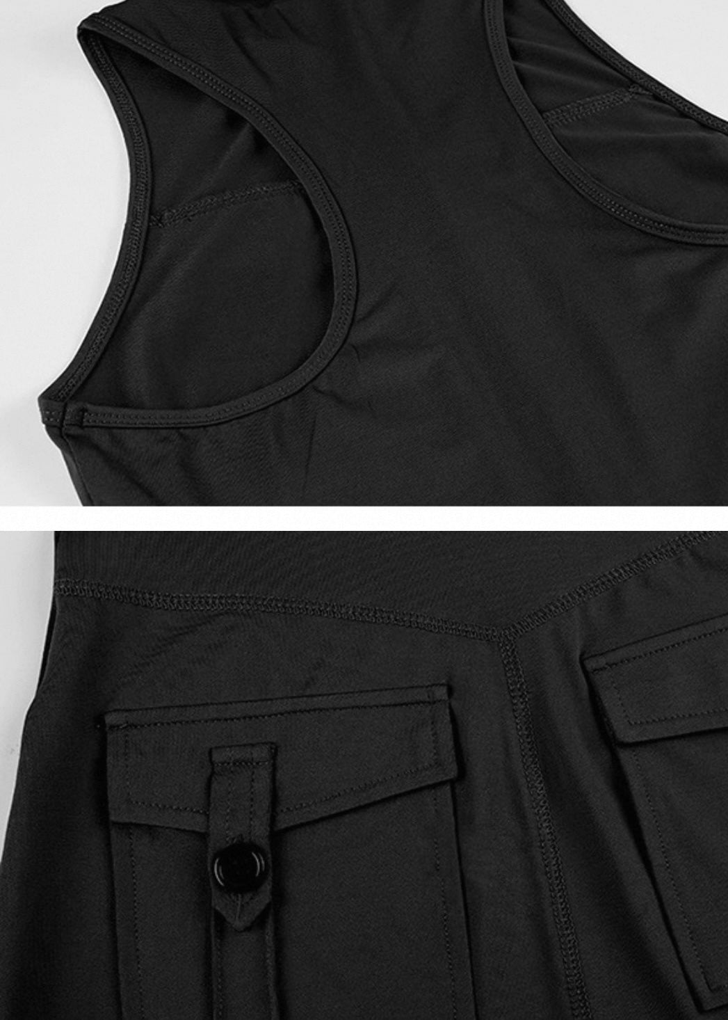 ハイネックジップアップボディスーツ / VO1224