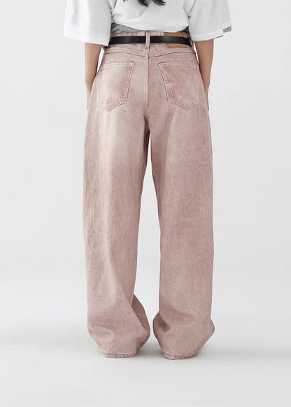 Loose Straight Wide Leg Pants / AS1261