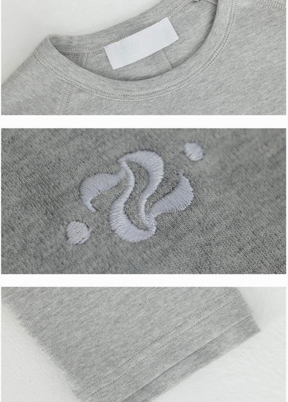 one-point sweatshirt / AS1181 