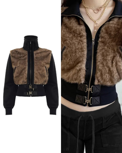 ファーパッチジャケット / VO1311