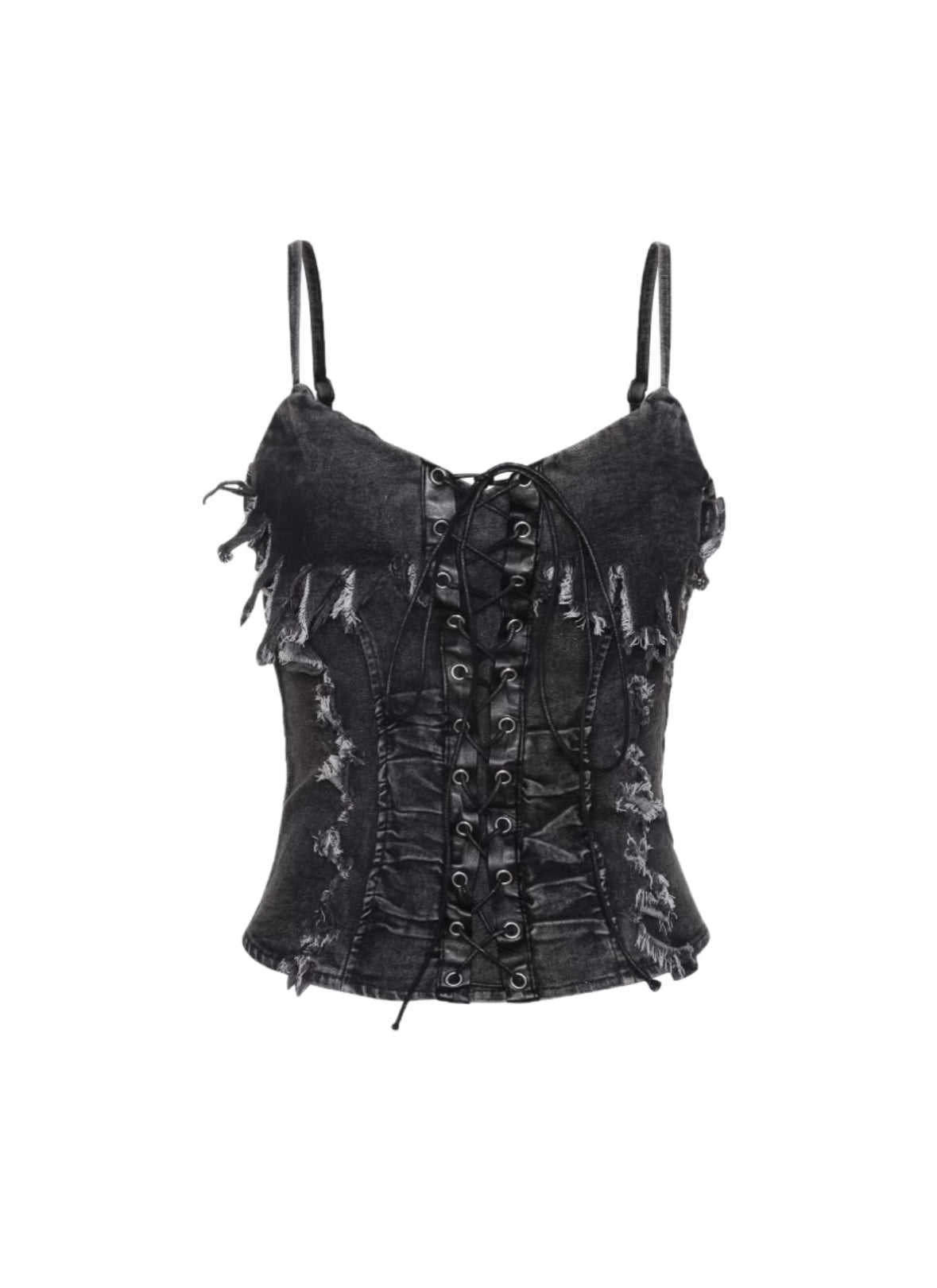 デニムパッチワークキャミソール / VO1253