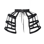 Scarlet Gothic Multi-Layer Tailored Skirt ＆ Cage Petti Coat / CT02