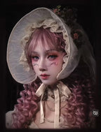 Doll Rococo Rabbit Ears & Cocktail Hat & Bonnet Hat / DR12